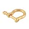 24mm U-Buckle Metal Clasp Charm Connector by Bead Landing™